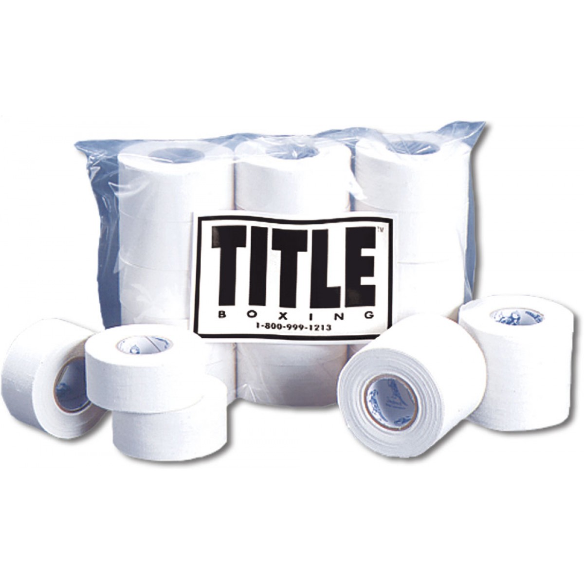 2 Rolls of Sports Tape White Cloth Boxing Tape Pro Quality 1" x 27 yd 
