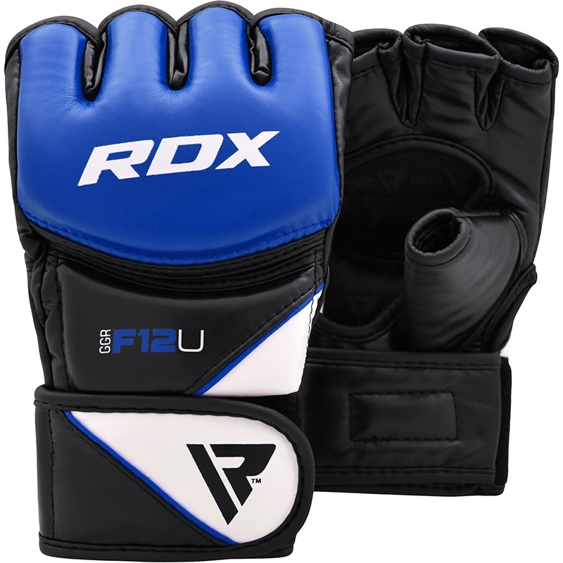 RDX F12 Training MMA Gloves (Blue)