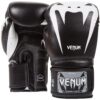 Venum Giant 3.0 Boxing Gloves - Nappa Leather (Black/White) - Image 2
