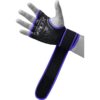RDX X8 Inner Hand Gloves With Wrist Strap (Black/Blue) - Image 7