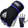 RDX X8 Inner Hand Gloves With Wrist Strap (Black/Blue) - Image 6