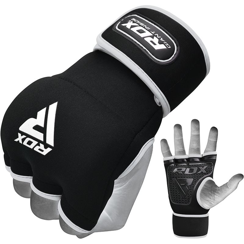 RDX RDX HAND WRAP GLOVES RED AND WHITE 
