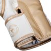 Venum Elite Boxing Gloves - White/Gold - Image 2