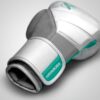 T3 Boxing Gloves (White/Teal) - Image 2