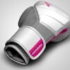 T3 Boxing Gloves (White/Pink) - Image 2