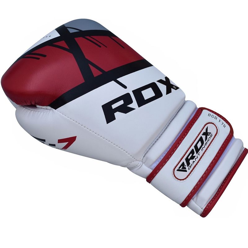RDX F7 Ego Red & White16oz Training Boxing Gloves 