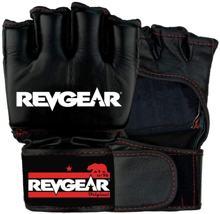 Revgear Leather Grappling Gloves