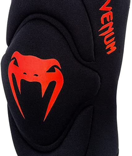 Venum Kontact Gel Knee Pad (Black/Red)