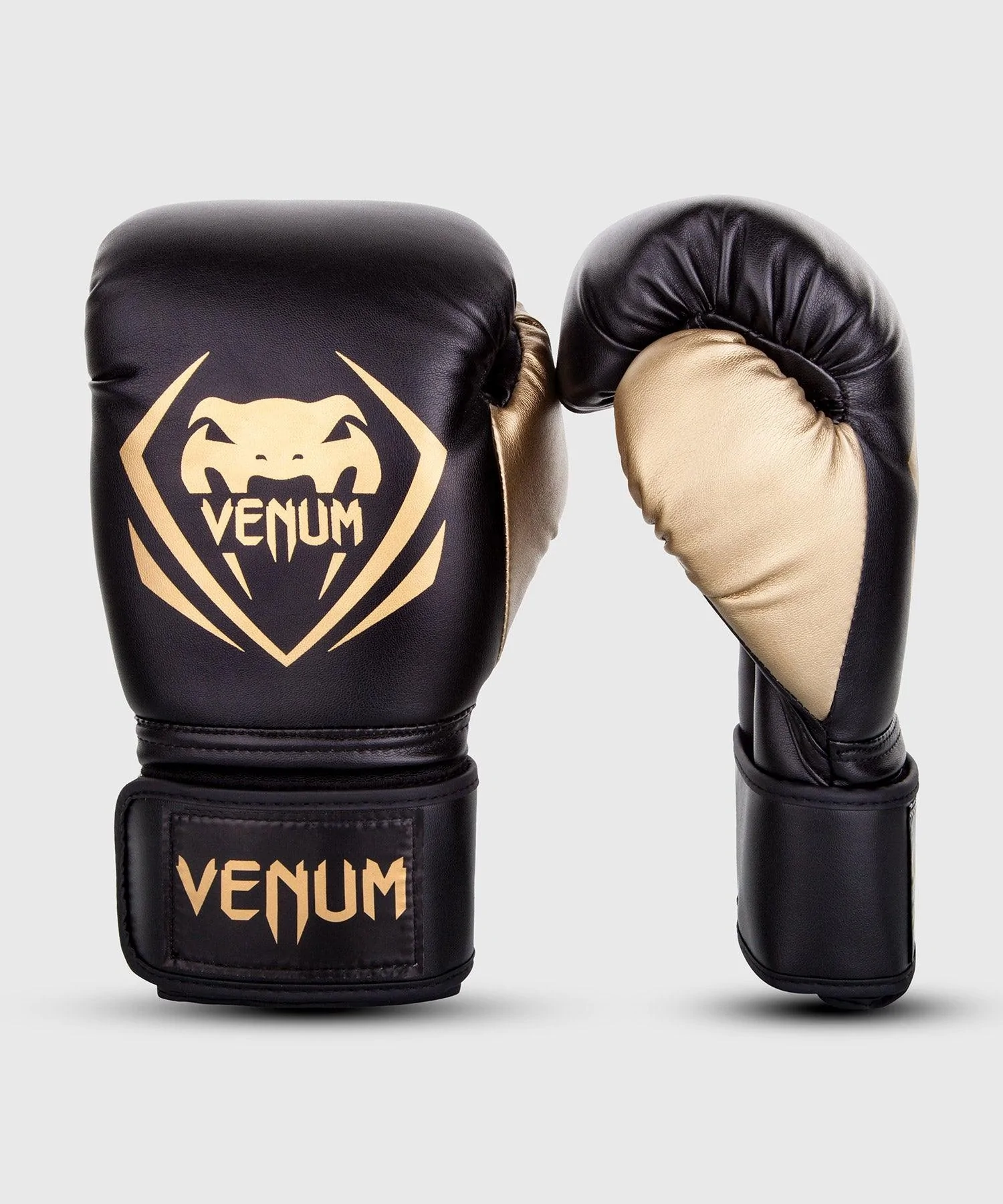 Venum Contender Boxing Gloves – (Black/Gold)
