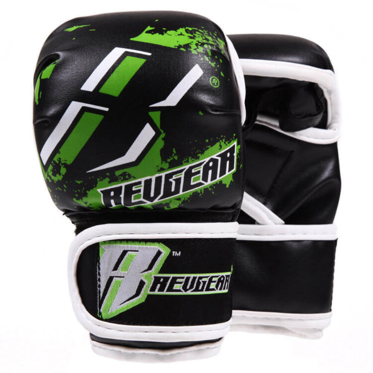 Revgear Youth Deluxe MMA Gloves (Green)